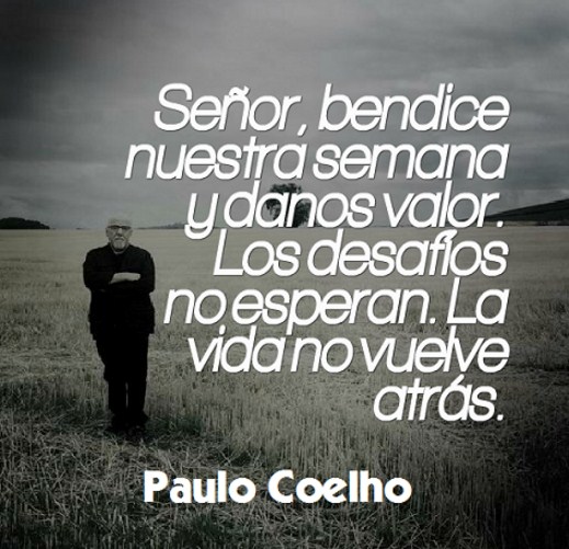 Imagenes con frases sobre la vida de Paulo Coelho