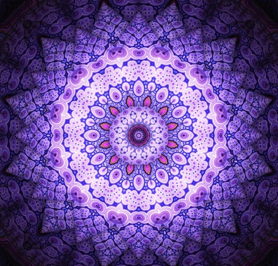 Mandalas violetas