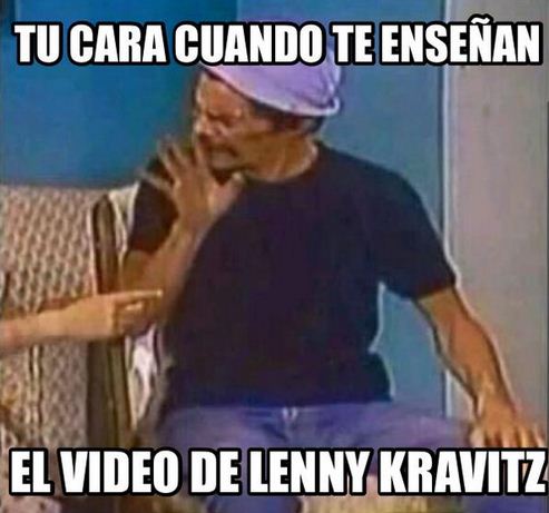Memes graciosas de Lenny Kravitz 2015